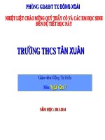 NGỮ VĂN 7-TIẾT 30: BẠN ĐẾN CHƠI NHÀ- NGUYỄN KHUYẾN