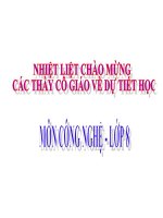 Bài 17: Vai trò của cơ khí trong sản xuất và đời sống