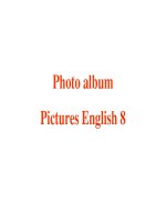 Tranh Tiếng Anh lớp 8- Trọn bộ