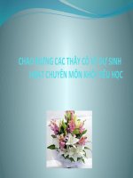 Nâng cao chất lượng day học phân môn tập đoc