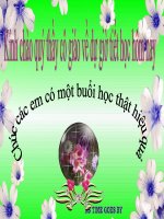 tập đọc: tiếng ru lớp 3 năm 2013 - 2014