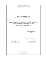 NGHIÊN CỨU TỐI ƯU KÍCH THƯỚC PHÒNG ĐẶT MÁY X QUANG QUY ƯỚC VÀ X QUANG NHA ĐẢM BẢO AN TOÀN BỨC XẠ