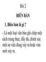 Biên bản - Dạy sv nước ngoài
