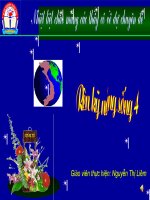 Ren ky nang song lop 4 - loi noi chang mat tien mua