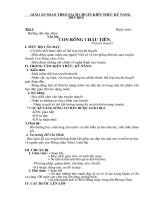 GIÁO ÁN NGỮ VĂN 6 TRỌN BỘ CHUẨN MỚI