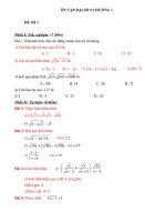 Bộ đề ôn chương 1 số 9 có đáp án