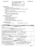 Giao an quy tắc đếm