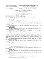 hoạt dộng công đoàn quý 2