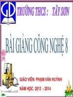 bai 17 vai tro co khi đối với sản xuất đời sông