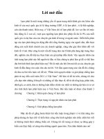 phân tích nguyên nhân và giải pháp chống lạm phát từ nay đến cuối năm 2011 ở việt nam