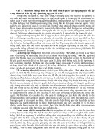 Ôn thi môn Khoa học quản lý có đáp án