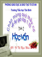 Bài 35: UÔI - ƯƠI (Tiết 2)