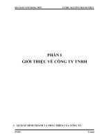 báo cáo thực tập Công ty TNHH CB gỗ KHÁNH PHÁT