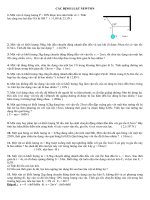 bai tap cac dinh luat Newton