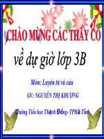 luyện từ và câu lơp3 tuần 6 hay