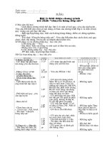 giáo án thể dục Khối 4 - Phú Tho