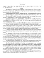 đề cương môn triết học duy vật biện chứng có đáp án