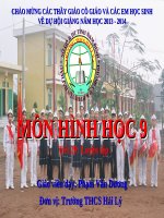 Tiết 29 Luyện tập về tính chất 2 tếp tuyến cắt nhau