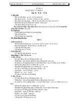 giáo án Học vần