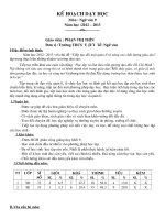 ke hoach giang day mon ngu van 9