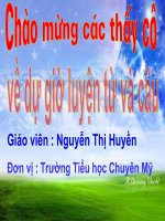 LUYEN TU VA CAU TUAN 7