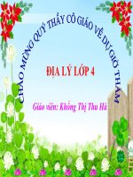Bài 10: Thành phố Đà Lạt