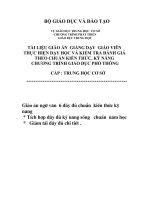 GIÁO ÁN NGỮ VĂN 6 CHUẨN 3 CỘT MỚI