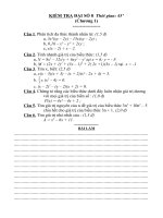 kt đại số 8 C.I