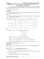 HÀM SỐ LƯỢNG GIÁC VÀ PHƯƠNG TRÌNH LƯỢNG GIÁC