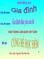 Cùng bé học đếm