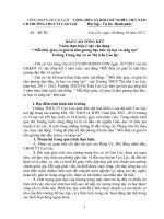 Báo cáo Tổng kết năm năm thực hiện cuộc vận động