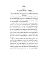 ĐỀ TÀI: Thực trạng của ngân hàng nhà nước Việt Nam và giải pháp để phát triển