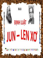 DL Jun-Len tich hop moi truong+Tiet kiem nang luong