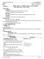 giáo án đại số 8 đầy đủ CKTKN