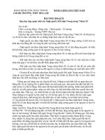 BÀI THU HOACH NQ TW 7 KHÓA XI