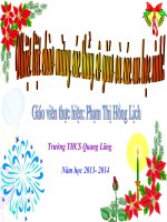 Ngữ văn 7Tiết 30 Bạn đén chơi nhà