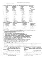 unit 4 tiếng anh 10