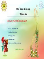 Cô giáo của con