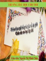 Bài 9. Học hát: Bài Những bông hoa những bài ca