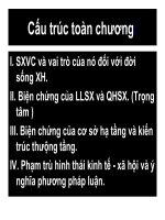Bài giảng môn triết học phần hinh thái kinh tế xã hội