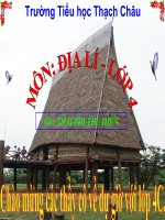 1 số dân tộc ở Tây Nguyên