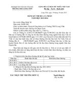 ĐĂNG KÍ THI ĐUA CÔNG ĐOÀN; CHÍNH QUYỀN