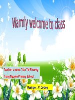 Bài giảng thao diễn lesson 7