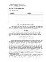 BAI THU HOACH CHINH TRI 2013