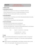 Đề Cương Học kỳ 1 đầy đủ