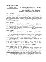 ĐỀ VÀ ĐÁP ÁN THI GVDG 2012-2013