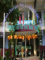 Mở rộng vốn từ : Ước mơ