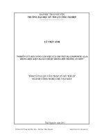 nghiên cứu khả năng làm việc của chi tiết mạ composite al2o3-ni trong điều kiện ma sát trượt trong môi trường ăn mòn