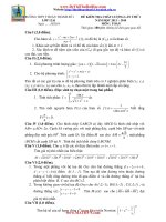 Đề thi thử lần 1 2014 Thuận Thành 1