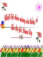 Bai : Chua loi ve QHT